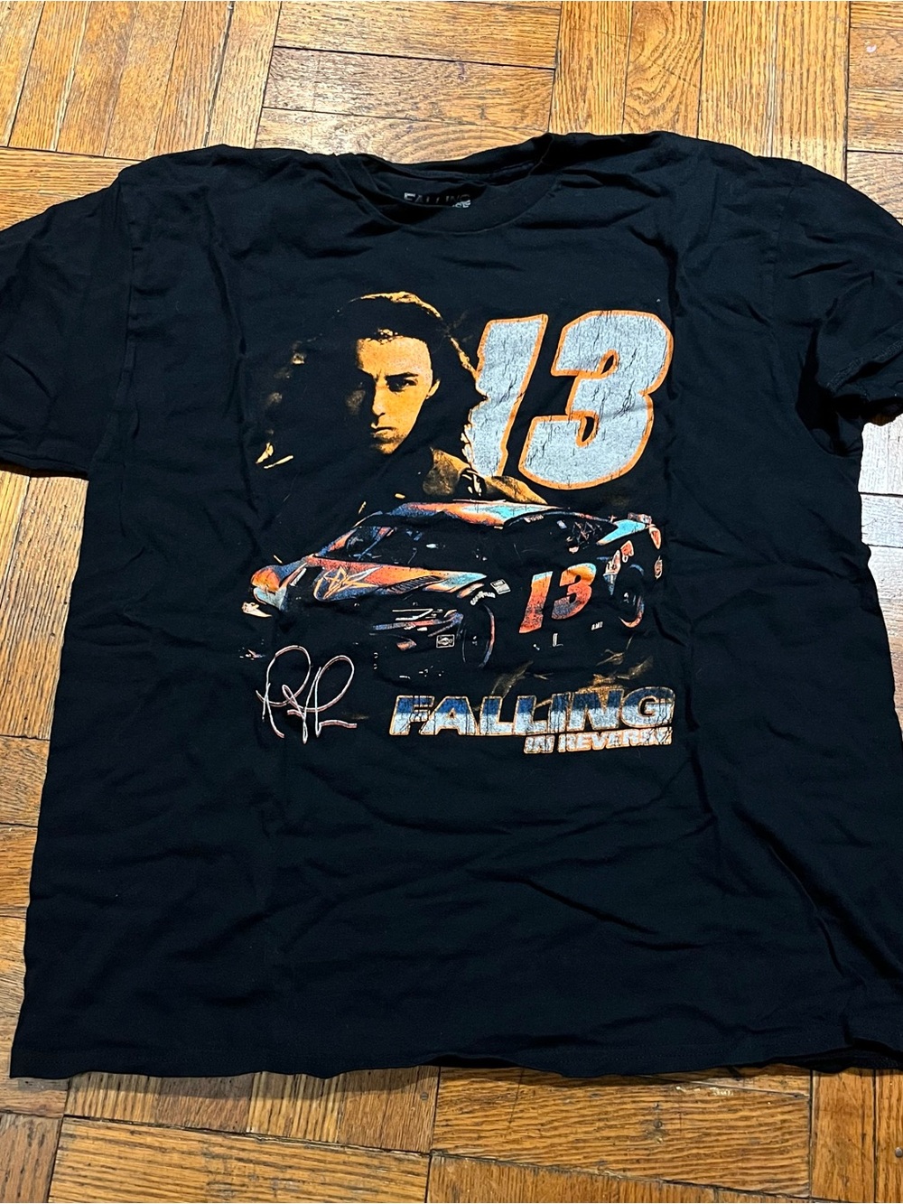 (🧵3 for $30🧵) Black Graphic '13 Falling in Reverse' Men's T‑Shirt